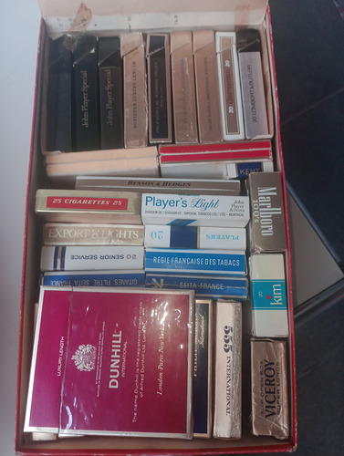 Marquilla Cigarrillos Para Coleccionista (Usado)