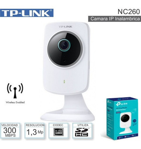 Imagen 2 de 4 de Cámara Día/noche Tp-link Nc260 720x1280 Hd