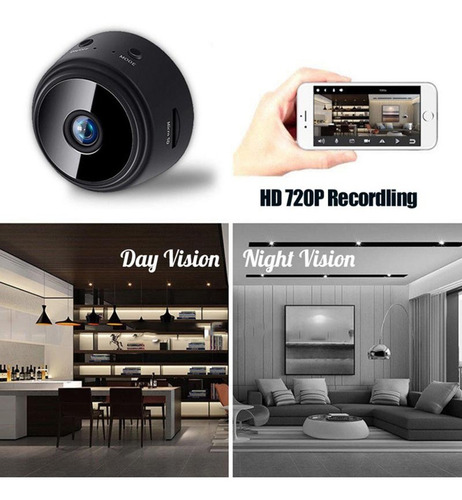 Camara Espia Full Hd Vision Nocturna / Somos Ventasmacul
