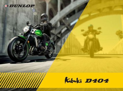 Cubierta Dunlop Moto - D404 - 140/90- R15m -70s -wt-