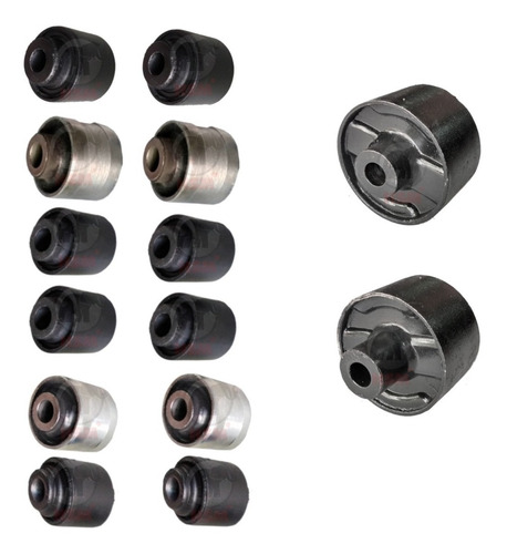 Imagen 4 de 7 de Kit Bujes Brazos Traseros Outlander 81mm 14pz 2007