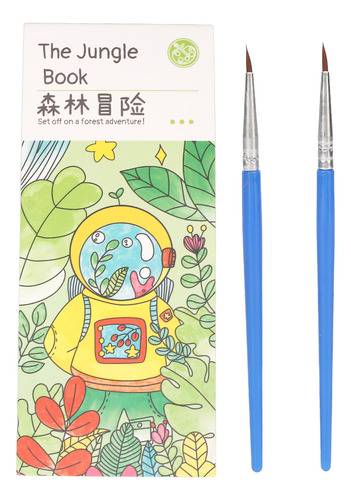 Libro De Acuarela, Pintura De Bolsillo, Tema De Dibujos Anim