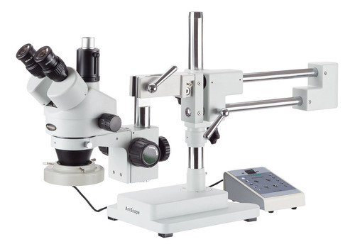 Amscope Sm-4tz-80am Microscopio De Zoom Estéreo Trinocular.
