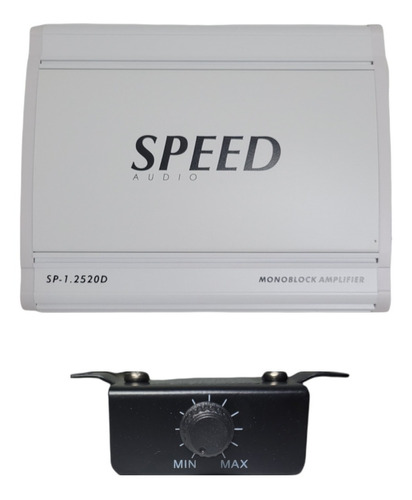 Amplificador 5000 Watts 2500 Rms Con 1 Canal Clase D Speed