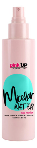 Agua Micelar Pink Up Limpia Tonifica Refresca E Hidrata Piel