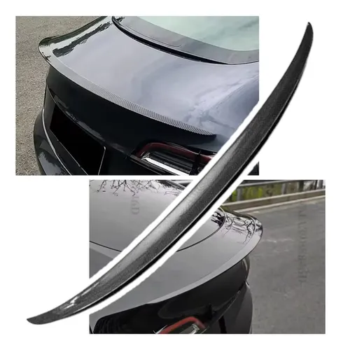 Alerón De Fibra De Carbono Estilo 'duckbill' Para BMW Serie 3 E90 M3 Sedán 2006-2011