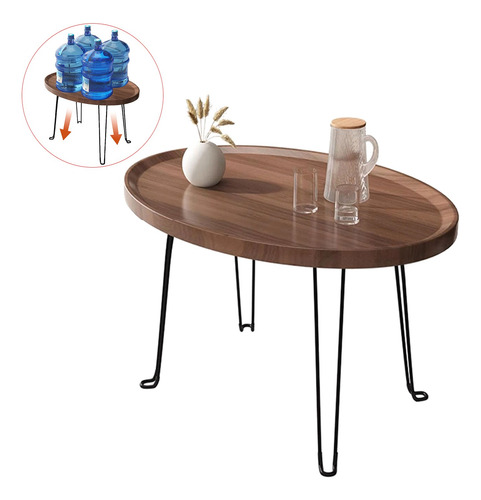 Mesa Circular Minimalista De 80 Centímetros/mesa De Café
