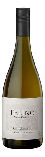 Vinho Argentino Branco Chardonnay Felino Viña Cobos 750ml