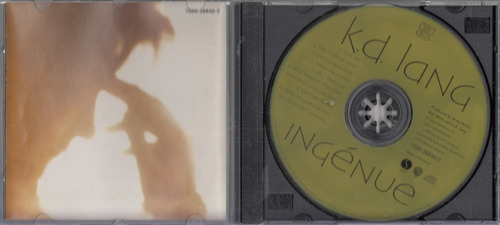 K.d. Lang Ingenue. Cd Original Usado Qqa. Be. (Usado)