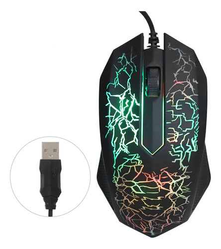 Ratón De Computadora Con Cable Óptico Para Juegos Profesiona
