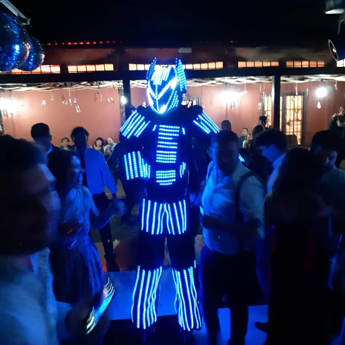 Show De Robot Led Para Matrimonios Graduaciones Cumpleaños
