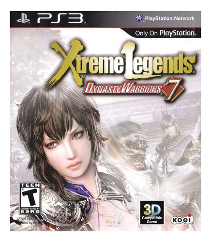 Jogo Xtreme Legends Dynasty Warriors 7 Para Playstation Ps3
