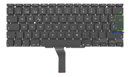 Teclado Para Macbook Air 11 A1370 A1465 2011 2012-2016 Españ