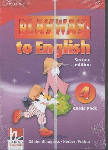 Libro - Playway To English 4 Cards Pack - 2 Ed