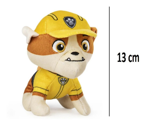 Imagen 3 de 4 de Paw Patrol Peluche Mini 12 Cm Original Playking