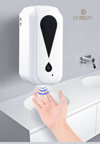Imagen 1 de 3 de Dispensador Automático Recargable 1,200ml Gel/jabón