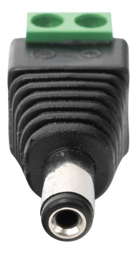 5pzs Conector Macho Plug 2.1mm Para Arduino Camara Cctv