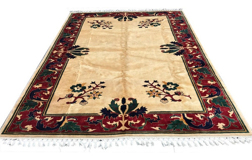 Alfombra Afgana Kazak Original Hecha A Mano 2.85 X 2.05