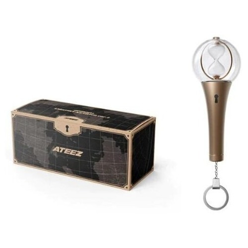 K Pop - Ateez - Oficial Mini Lightstick Keyring Ver. 2