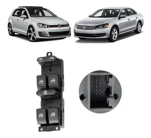 Interruptor Vidrio Electrico Golf/bora/passat