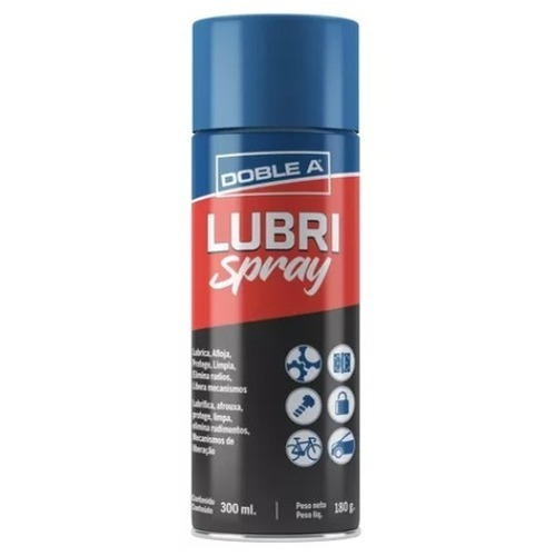 Lubri Spray Lubricante Multiuso 300ml X 12un