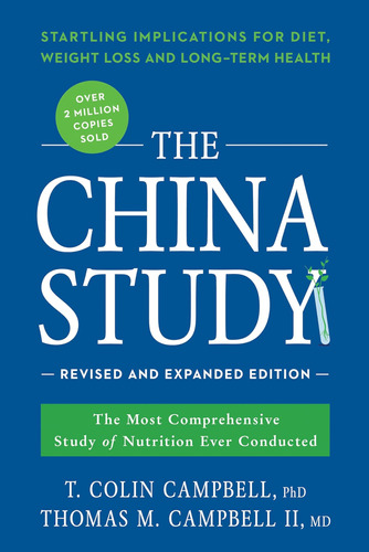 Libro El Estudio De China-t Colin Campbell-inglés