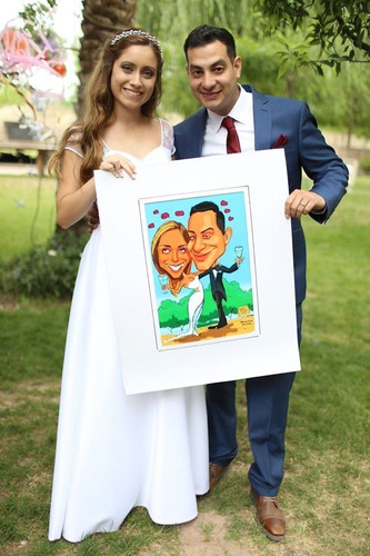 Caricaturas Y Retratos Por Encargo Disponible Para Todo El P