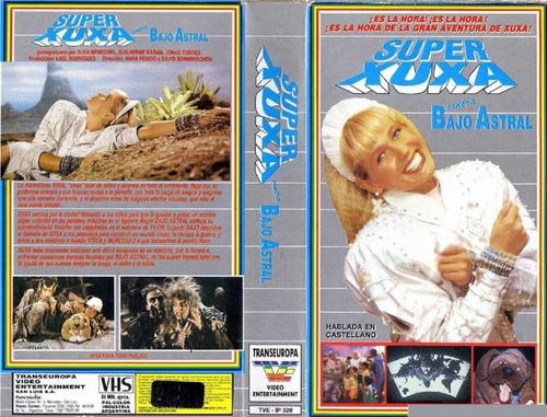 Super Xuxa Contra Bajo Astral Vhs Sin Caratula