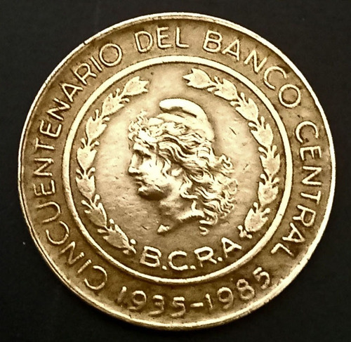 Monedas Peso Argentino $ 1-5-10-50 - Ctvs 1-5-10-50 -1983-85 (Usado)