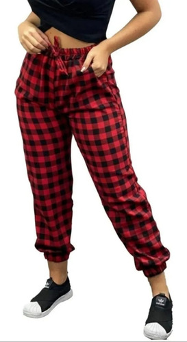 Imagem 2 de 4 de Kit 2 Calcas Feminina Jogger Variadas Bengaline Camuflada Xa