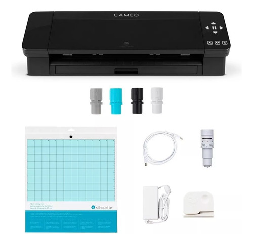 Nova Silhouette Cameo 4 Preta (black) Plotter De Recorte