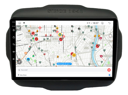 Multimidia Renegade 15/22 9p Android Auto Carplay 64gb