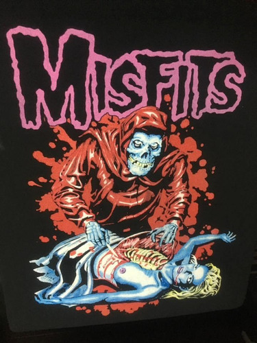 Misfits - Crimson Ripper - Hardcore Punk / Rock - Polera- Cy