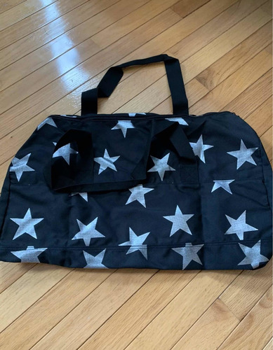 Imagen 6 de 9 de Victorias Secret Duffle Gym Bag Mochila Pink Estrellas