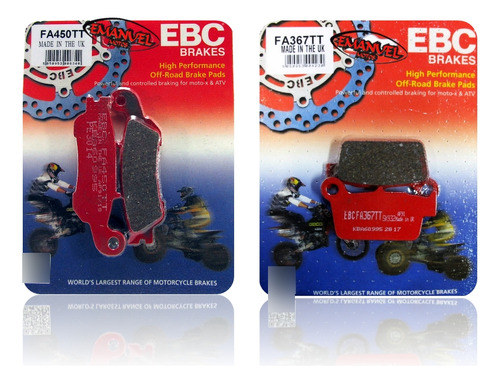 Pastillas Freno Ebc Brakes Yamaha Yz 250 F (4t) 2007-2015