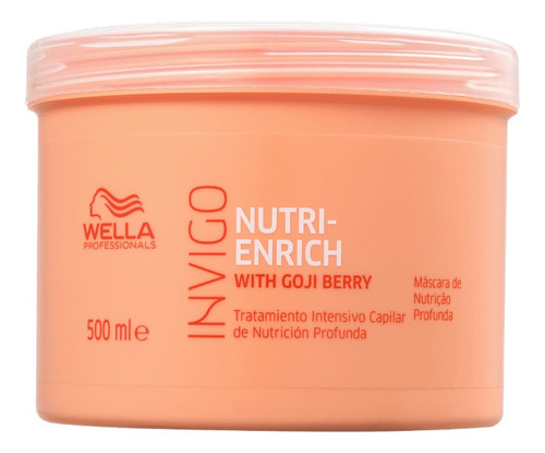 Wella Invigo Nutri Enrich Máscara De Nutrição 500ml