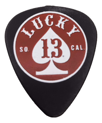 Púas Lucky 13 Ace Of Spades 0.73 Pack X 3 Jim Dunlop L06r