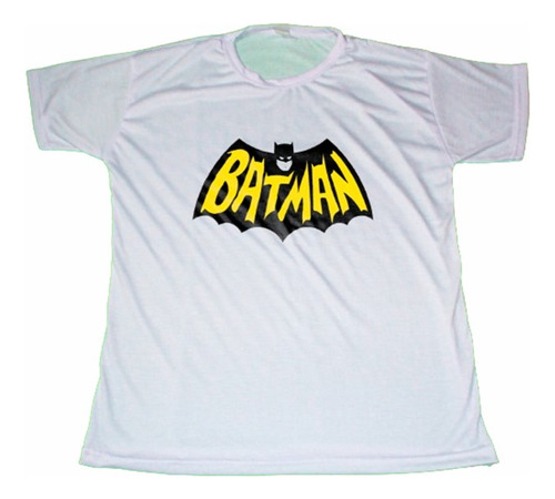 Remera Batman - Logo 60 - Blanca