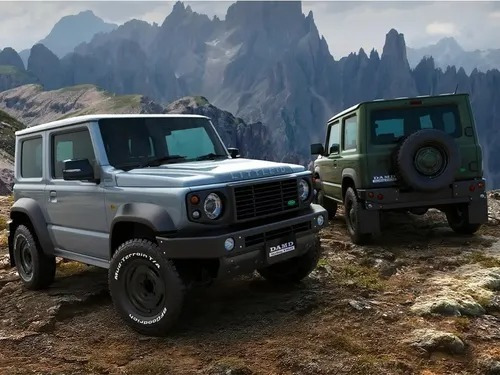 Defensa Delantera Conversion Jimny Range Rover Suzuki Jimny
