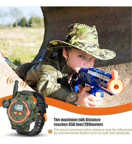 Radios Walkie Talkies Niños Reloj De Pulsera Color 2