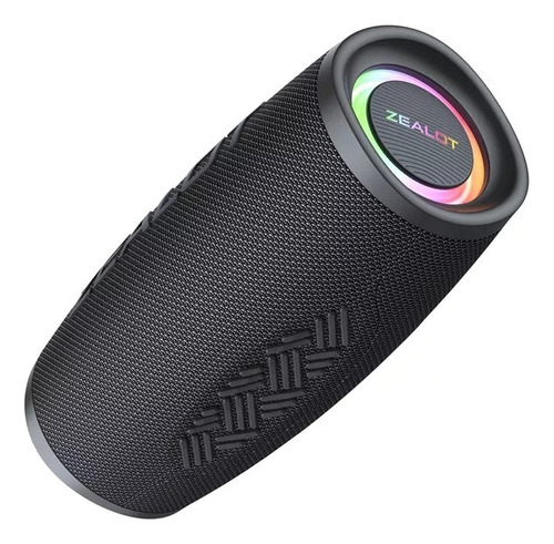 Bocina Bluetooth Portátil Zealot S56 50w Ipx67 Batería Negro