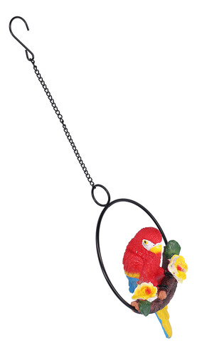 Colgante De Resina Sintética Con Diseño De Guacamayo Para De