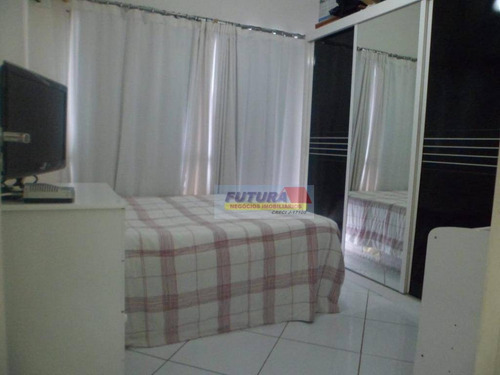 Studio Com 1 Dormitório À Venda, 38 M² Por R$ 200.000,00 - Gonzaguinha - São Vicente/sp - St0367