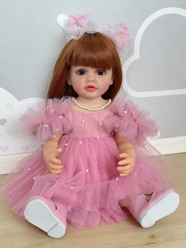 Boneca Bebê Reborn Realista – Betina