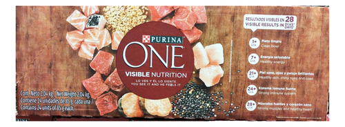 Sobres Purina One Visible Multiproteina 24 Pz 85 G C/u
