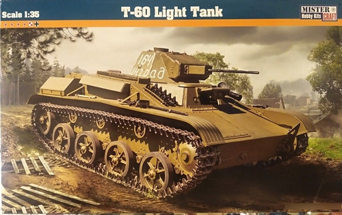 T-60 Light Tank 1:35 Mistercraft E02 Milouhobbies 