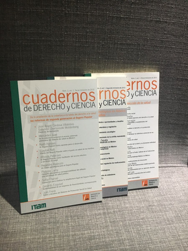 Colección Derecho Y Ciencia, Itam Medicamentos