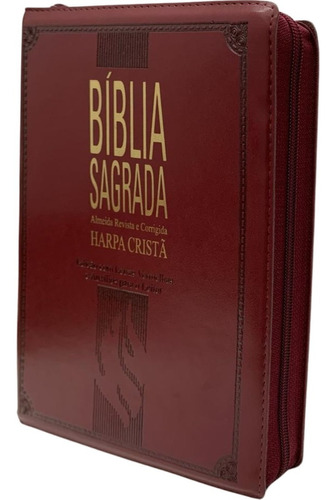 Bíblia Sagrada Almeida Revista E Corrigida Letra Gigante Lux