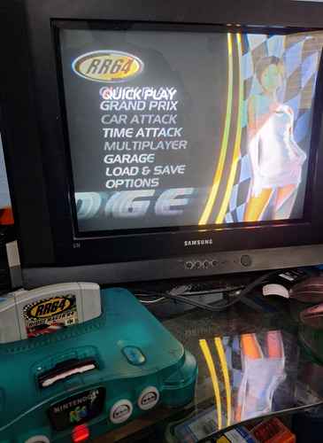 Nintendo 64 Ice Blue Celeste (Usado)