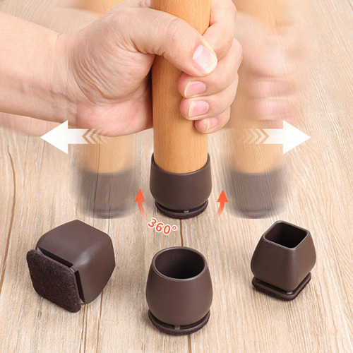 2 X 8 Piezas Fundas Para Patas De Silla Tapas Cuadrado 20 A